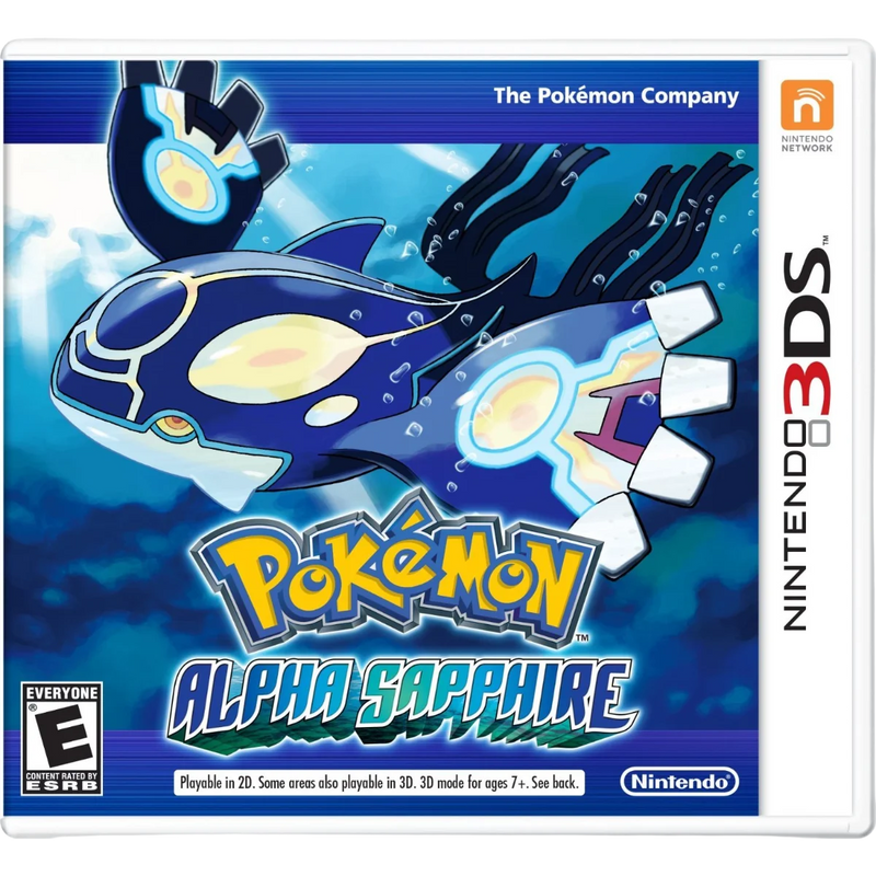 Pokémon Alpha Sapphire - Nintendo 3DS | Legendary Kyogre Adventure