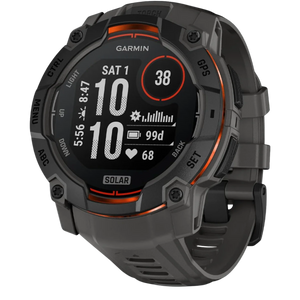 Garmin Instinct® 3 50mm Rugged Outdoor GPS Smartwatch Charcoal