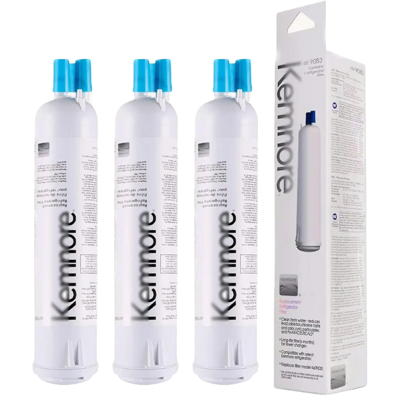 Wagbay 9083 Replacement for Kenmore 9083, 9030, 46-9083 Water Filter (3-Pack)