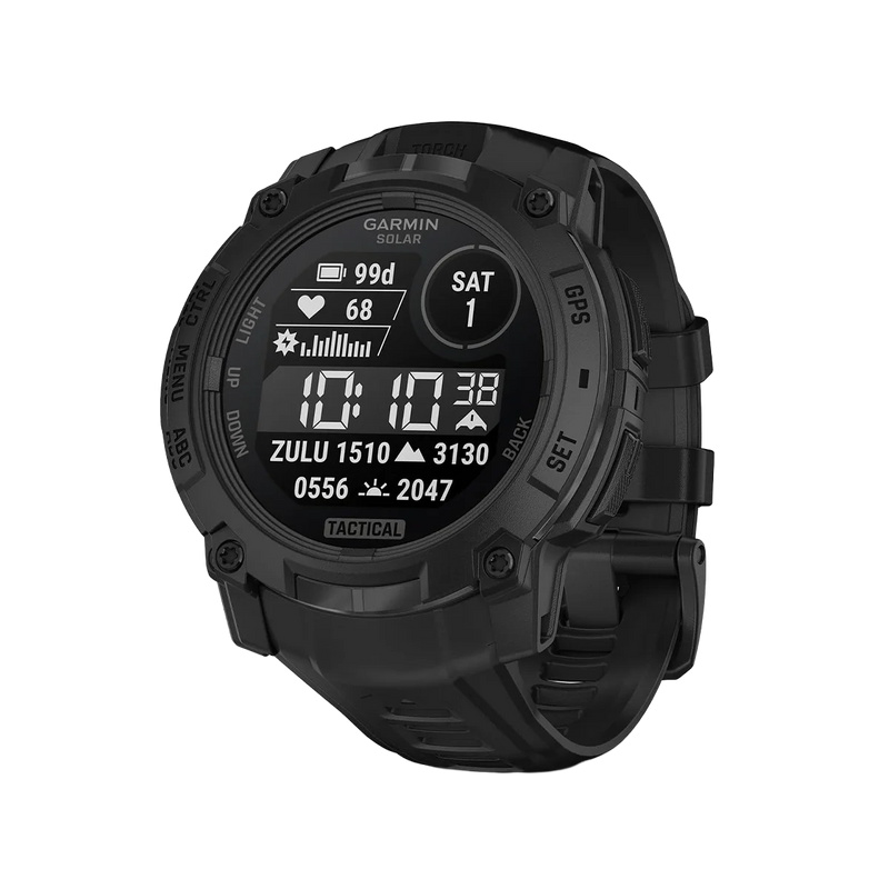 Garmin Instinct 3 Tactical Edition 50mm Solar GPS Watch