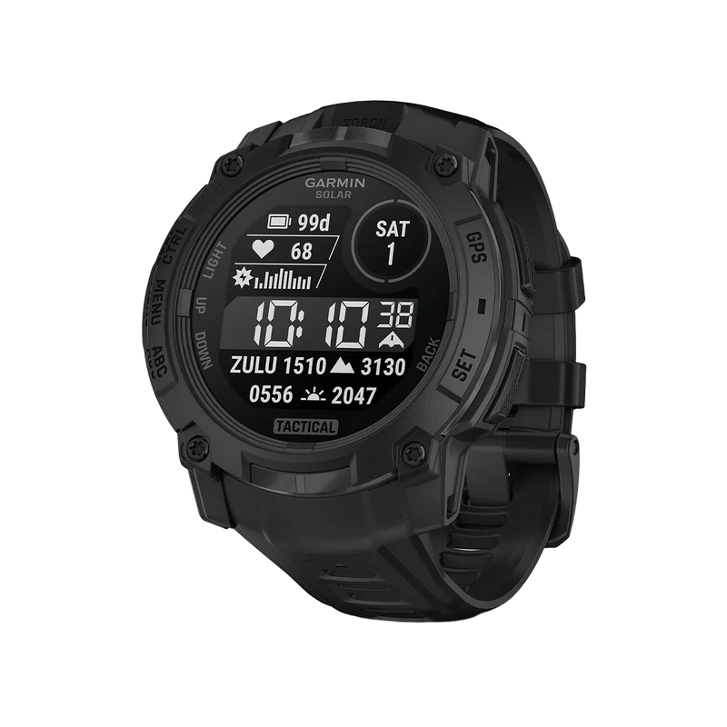 Garmin Instinct 3 Tactical Edition 45mm Solar GPS Smartwatch