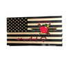Teacher Appreciation Wooden American Flag with 