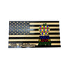 Wooden American Flag for Teachers with Personalized Engraving