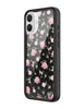 Black and Pink Floral iPhone Case