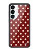 Polka Dot | Burgundy and Cream Samsung Galaxy Case