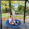 40 Inches Saucer Tree Swing with Adjustable Hanging Ropes and 900D Oxford Fabric-Rocket