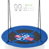 40 Inches Saucer Tree Swing with Adjustable Hanging Ropes and 900D Oxford Fabric-Rocket