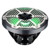 8” Marine 2-Way Hybrid Speaker with RGB LED, Compression Driver and Neodymium Magnet | 350W RMS 4-Ohm
