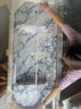 Calacatta Viola Marble Wall-mount Bathroom Vanity carved from Solid Block (W)20