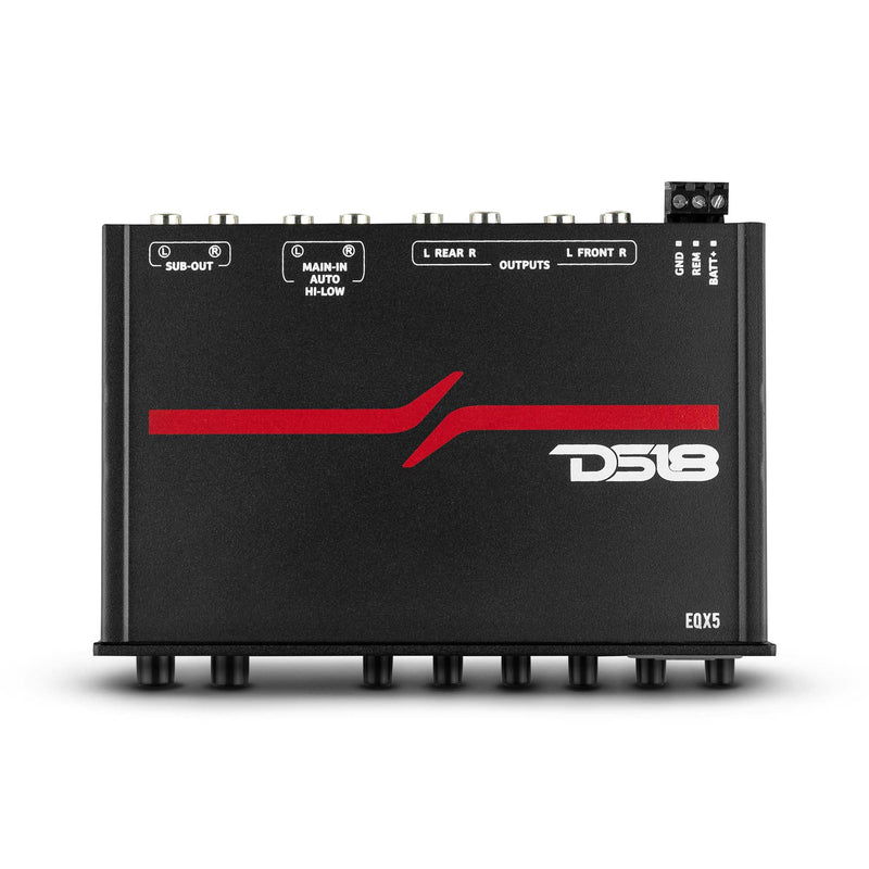 High Volt 5-Band Equalizer with High Level Input