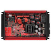 FRP Compact Full-Range Class D 1-Channel Amplifier 2,500 Watts Rms @ 1-ohm Red