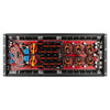 HOOLIGAN KO Silver 1-Channel Amplifier with Voltmeter 10000 Watts Rms @ 1-Ohm Made In Korea