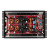 HOOLIGAN KO 1-Channel Amplifier with Voltmeter 5000 Watts Rms @ 1-Ohm Made In Korea Black