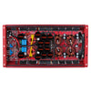 HOOLIGAN KO 1-Channel Amplifier with Voltmeter 8000 Watts Rms @ 1-Ohm Made In Korea Red