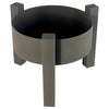 Heavy Duty Fire Pit Bowl with Modern Sturdy Steel Legs