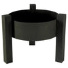 Heavy Duty Fire Pit Bowl with Modern Sturdy Steel Legs