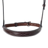 Huntley Equestrian Fancy Stitched Raised Chain Noseband