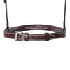 Huntley Equestrian Fancy Stitched Raised Chain Noseband