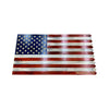 Wooden American Picket Fence Flag with Customization and Ground Stakes