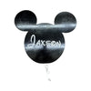 Wooden Mickey Head Wall Art with LED Backlighting and Custom Personalization
