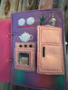 Felt Dollhouse Quiet Book - Toddler Activity Book - Educational Gift for Girls - Learning Toy - Unpaper Doll