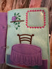 Felt Dollhouse Quiet Book - Toddler Activity Book - Educational Gift for Girls - Learning Toy - Unpaper Doll