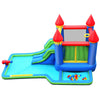 Inflatable Bounce House Castle Water Slide with Climbing Wall and 550W Blower