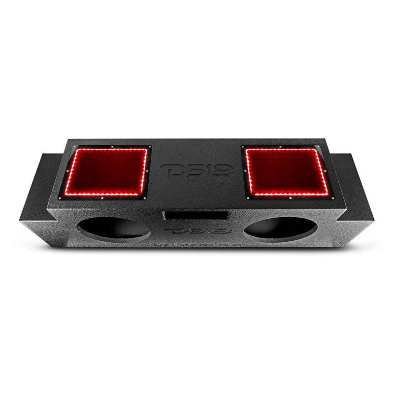 Jeep JKU/JLU Down Firing Subwoofer Enclosure 2 x 12