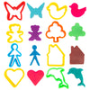 24 Piece Animal Shape Dough Tool Kit