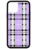 Plaid | Lavender iPhone Case