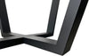 Simple Metal Table Base/Legs Matte Black