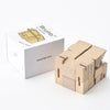 Modern Wooden Pig Decor – Interactive Puzzle & Art Piece