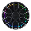 8” Marine Coaxial Speaker With Kevlar Cone, Bullet Tweeter, Neodymium Magnet, and Digital LED Lights | 200W RMS 4-Ohm