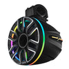8” Marine Short Tower Speaker With Neodymium Magnet, Kevlar Cone, Compression Driver And Digital LED Lights | 200W RMS 4-Ohm