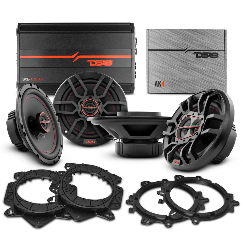 Full-Range 6.5” & 6x9” Coaxial Speaker Kit