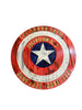 Custom Captain-Inspired LED Shield with Personalized Engraving and Color-Changing Backlight