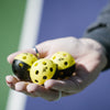 Moment Pickleblasters 2-Color Mini Plastic Indoor/Outdoor Practice Balls for Pickleball Training