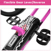 4 Wheels Kids Ride On Pedal Powered Bike Go Kart Racer Car Outdoor Play Toy-Pink
