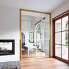 AZI Interior Porta Pivot Door Gold