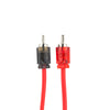 Level 2 RCA 100% Copper OFC 6 Feet - RED