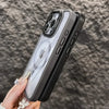 Luxury Magnetic Shockproof Phone Case For iPhone 16 17 15 14 13 12 11 Pro Max Funda For Magsafe Stand Glass Lens Protector Cover