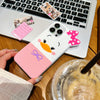 3D Cute Cartoon Daisy Duck Soft Silicone Phone Case