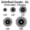 8 Inch Gutter Guards – Industrial Brush Gutter Guard (8.0