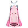 2-in-1 40 Inch Kids Hanging Chair Detachable Swing Tent Set-Pink