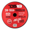 16-GA Speaker Wire 1000 Feet -Silver and Black