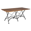 Seven Piece Dining Set with 32 x 72