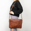 Seward Leather Laptop Bag with Shoulder Strap - MacBook Sleeve 14