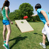 Solid Wood Cornhole Board Set Portable Corn Hole Game Board Includes 8 Bean Bags-S