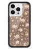 Brown Floral iPhone Case