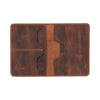 Tempe Genuine Leather Passport Holder - Handcrafted Travel Document Organizer